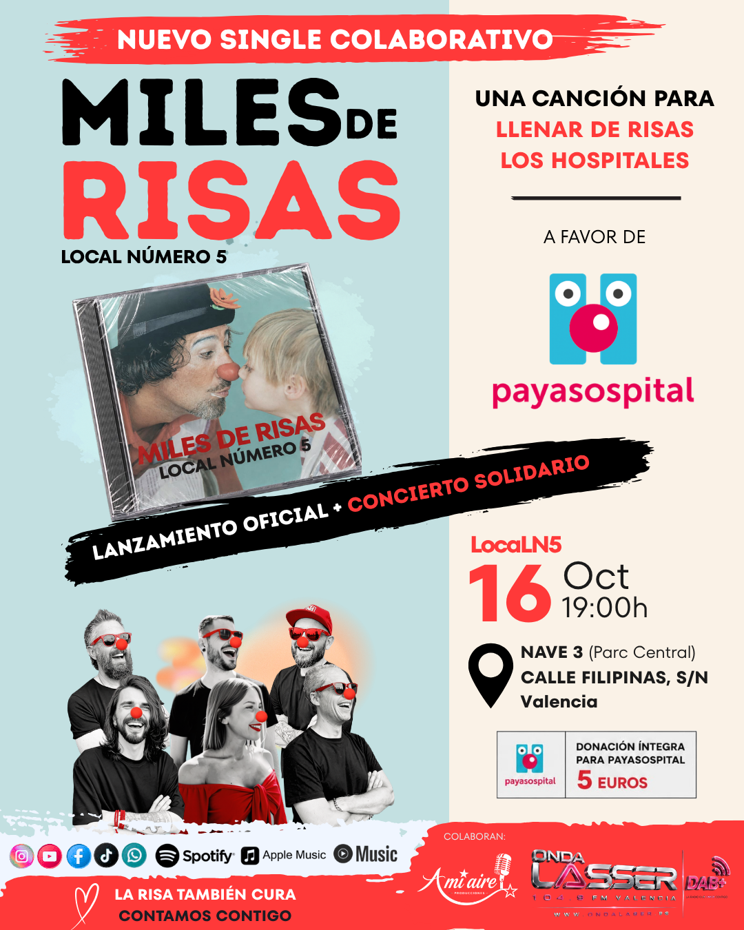 Cartel de Local Número 5