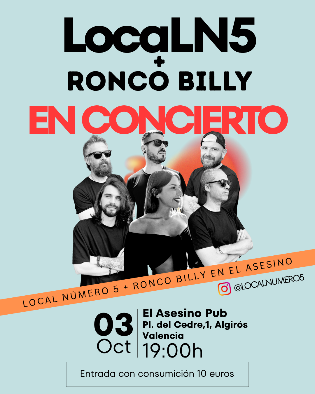 LOCAL NÚMERO 5 + RONCO BILLY 2